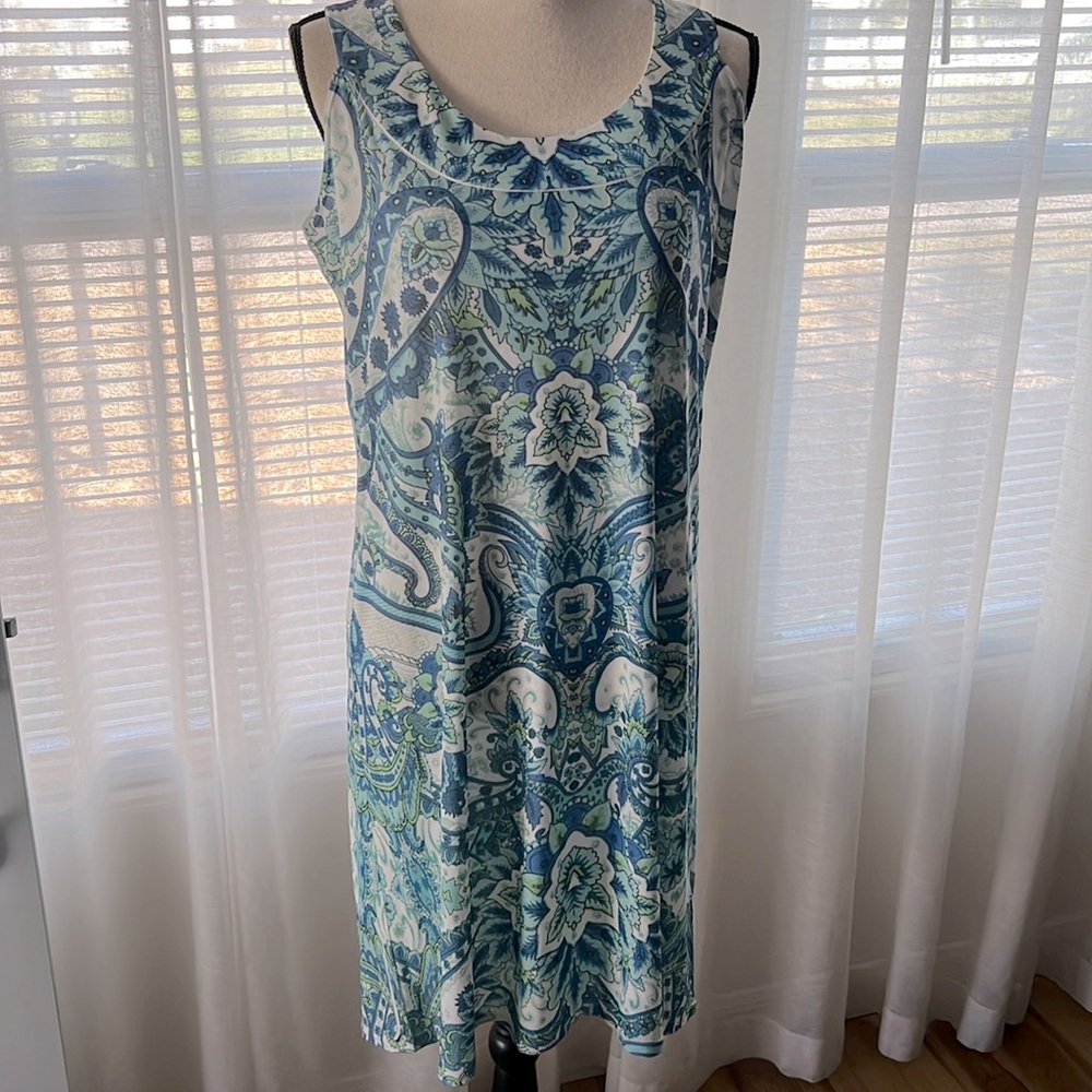Comfy Pullover Sleeveless Dress-Sz M